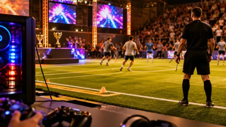 Madrid in Game celebra en el Metropolitano un torneo híbrido que mezcla fútbol presencial y EA Sports FC 27