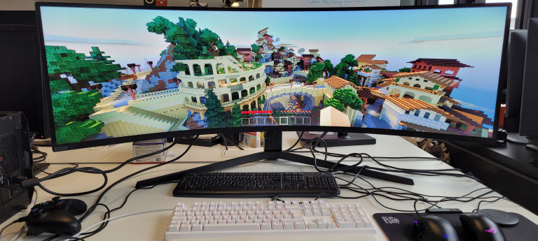He jugado a videojuegos en un monitor de PC ultra ancho durante un mes: mi opinión