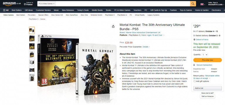 Mortal Kombat: Para su 30 aniversario, la saga vuelve con una edición definitiva 