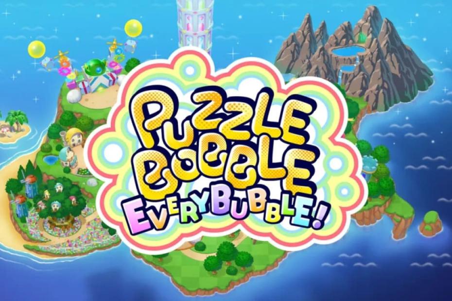 puzzle bobble every bubble artwork