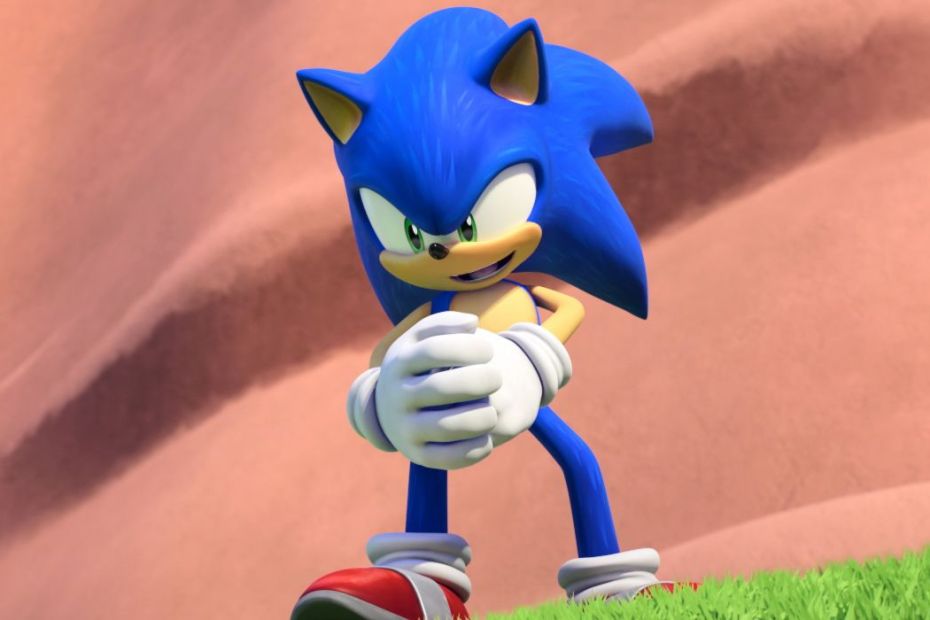 Sonic en la animación Sonic Prime de Netflix