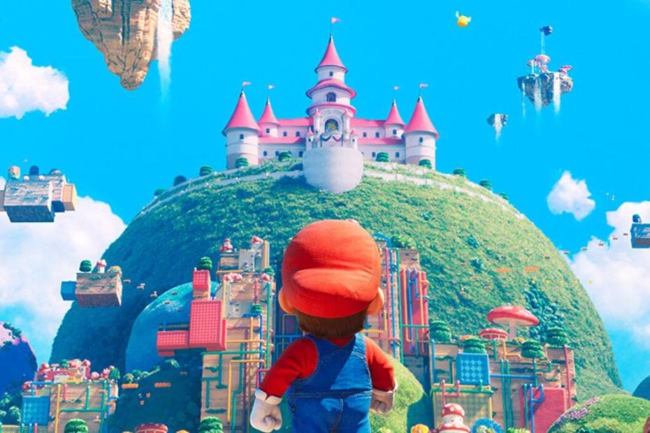 Arte de la película de Super Mario Bros de Nintendo
